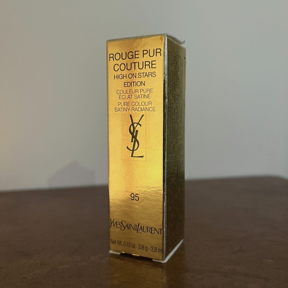 YSL Rouge Pur Couture Dazzling Carmin 95 Lipstick, Limited Edition, NIB